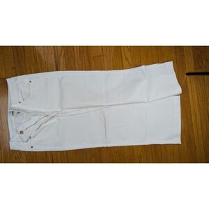 Forever 21 White Wide Pants Sz 29 Crop Elegant, Quiet Luxury, Leisure, Travel